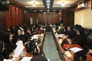 جلسه واحد بهداشت خانواده با مسئولین فنی  کلیه مراکز بهداشتی درمانی و روستایی در شبکه بهداشت و درمان اسلامشهر برگزار شد 